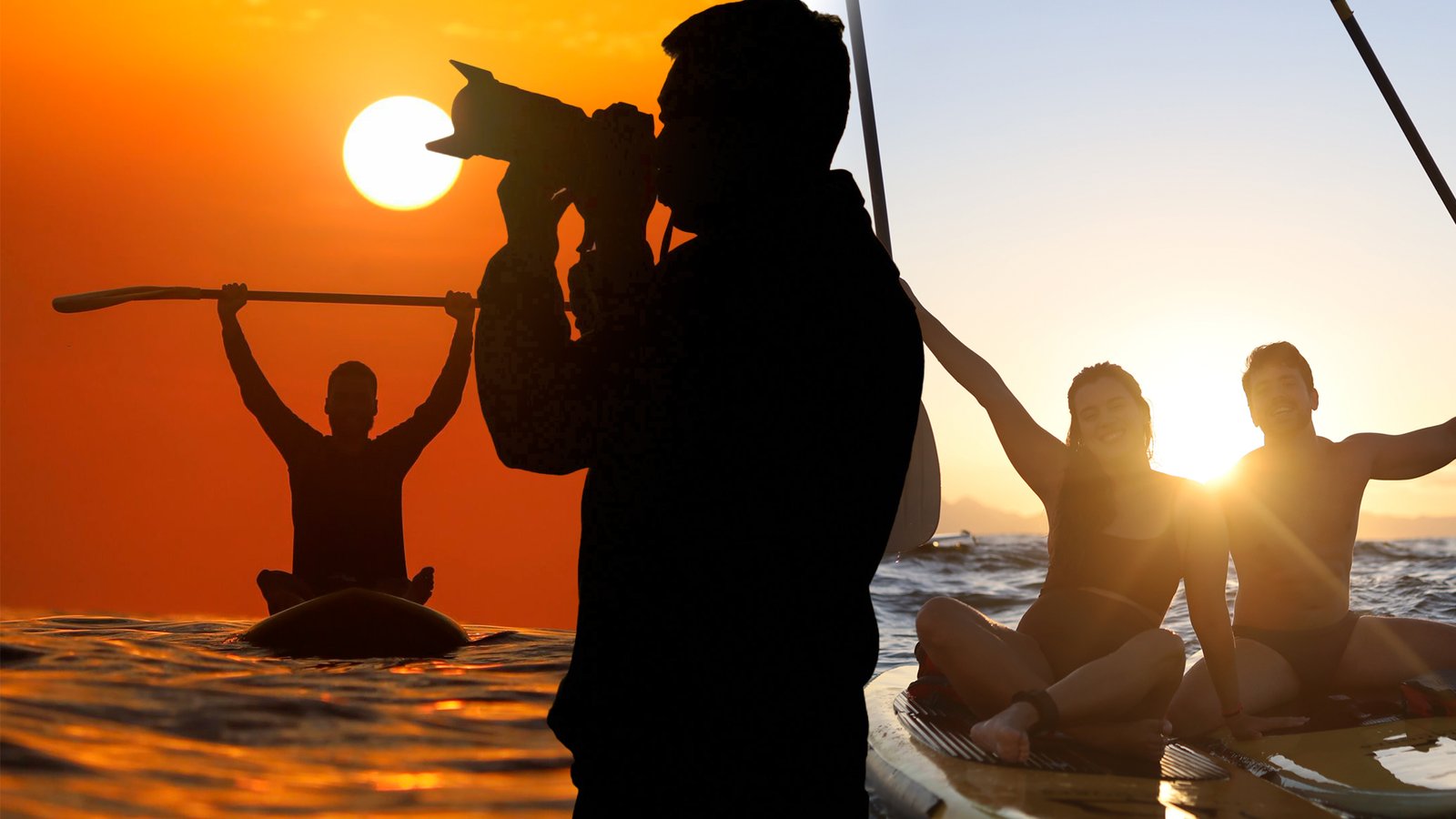 Stand up paddle copacabana ao nascer do sol na Gladiadores SUP